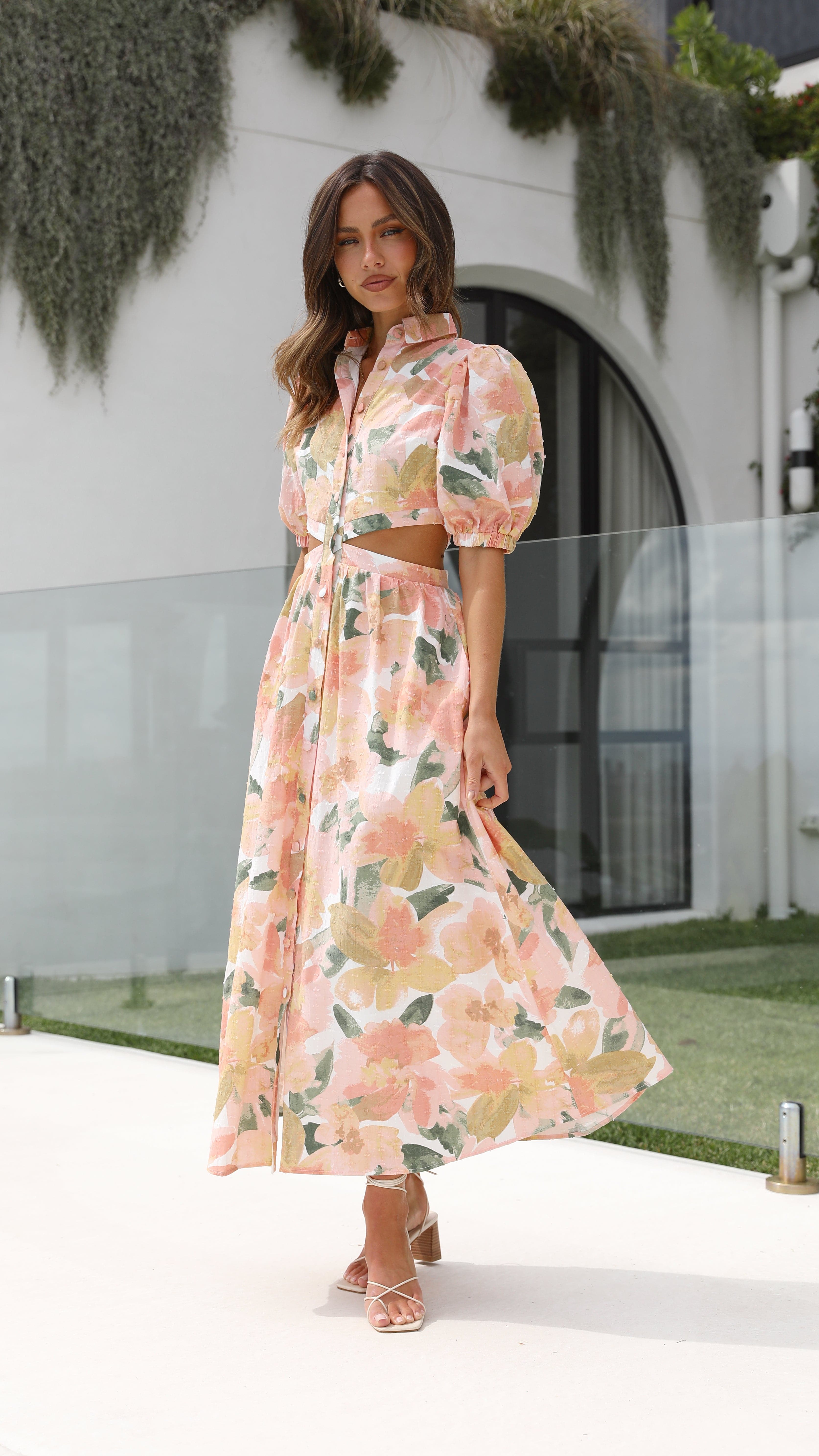 Kylo Midi Dress - Mallorca Floral