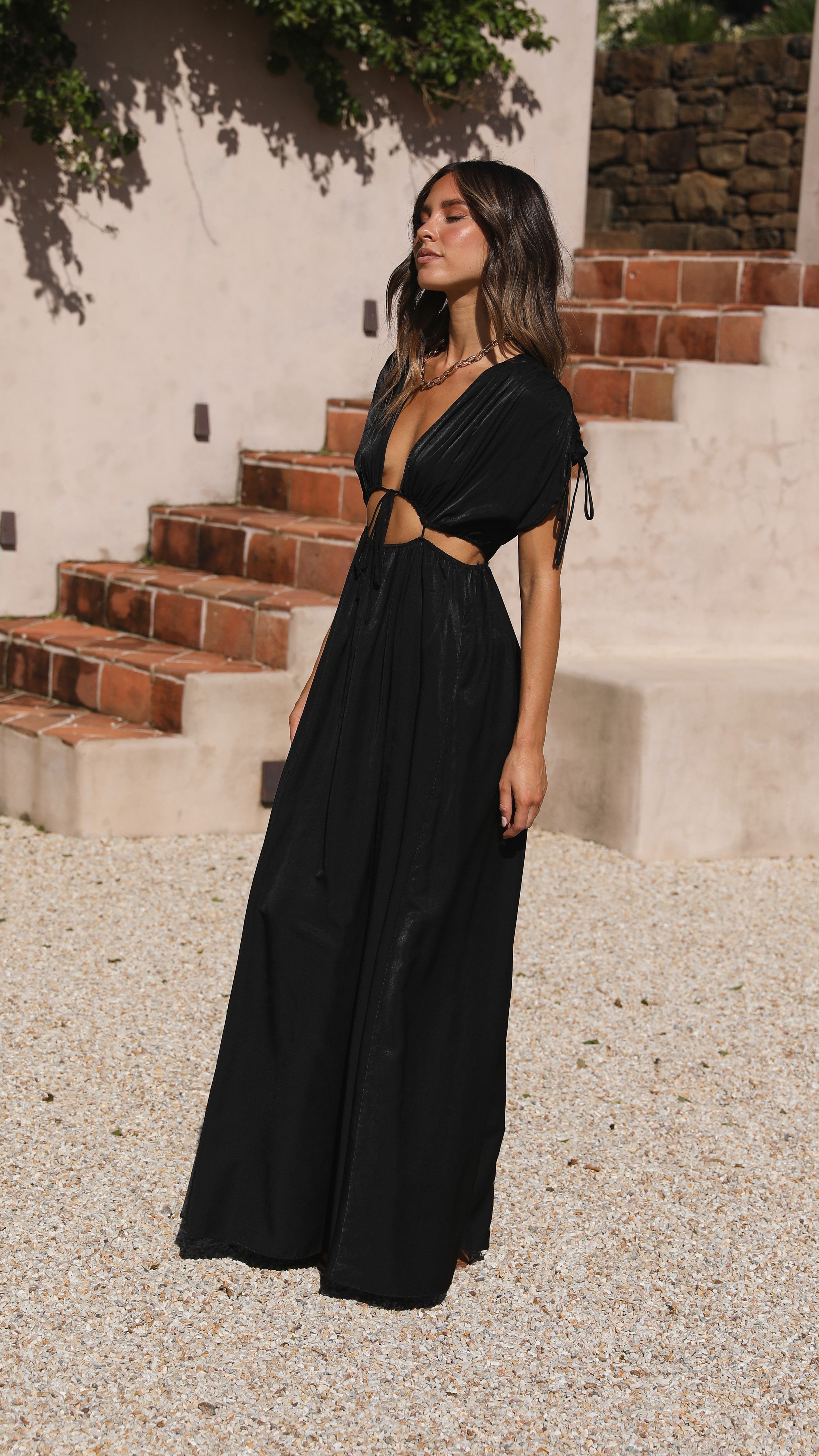 Marilyn Maxi Dress - Black