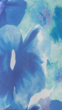 Margie Mini Dress - Blue Floral