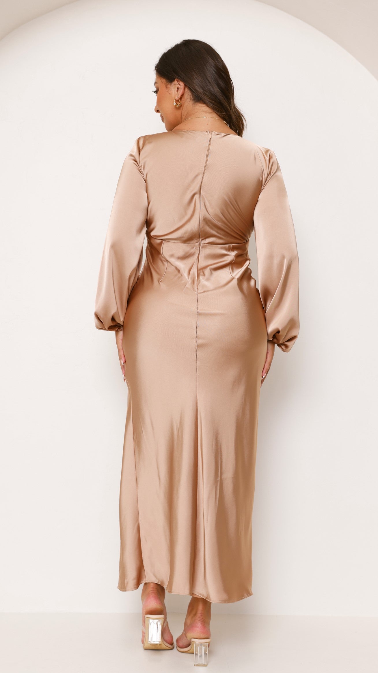 Brigitte Maxi Dress - Latte