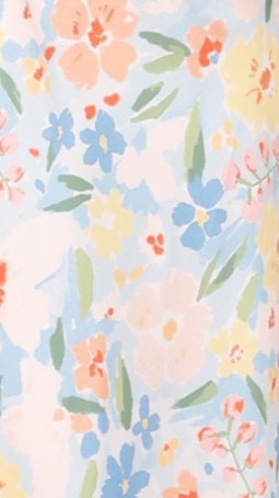 Eve Mini Dress - Blue Summer