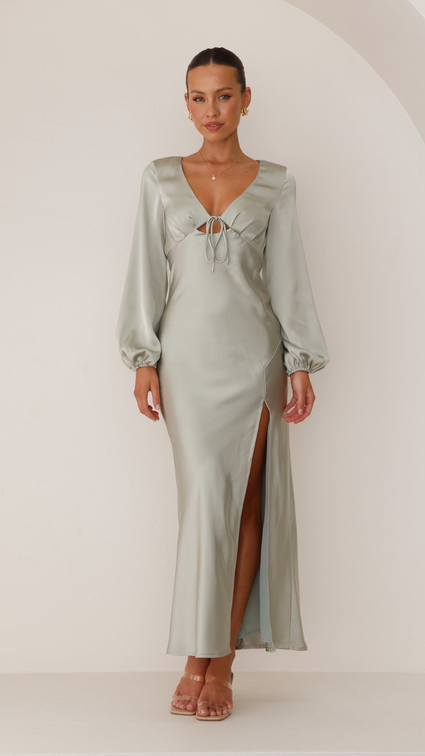 Brigitte Maxi Dress - Olive