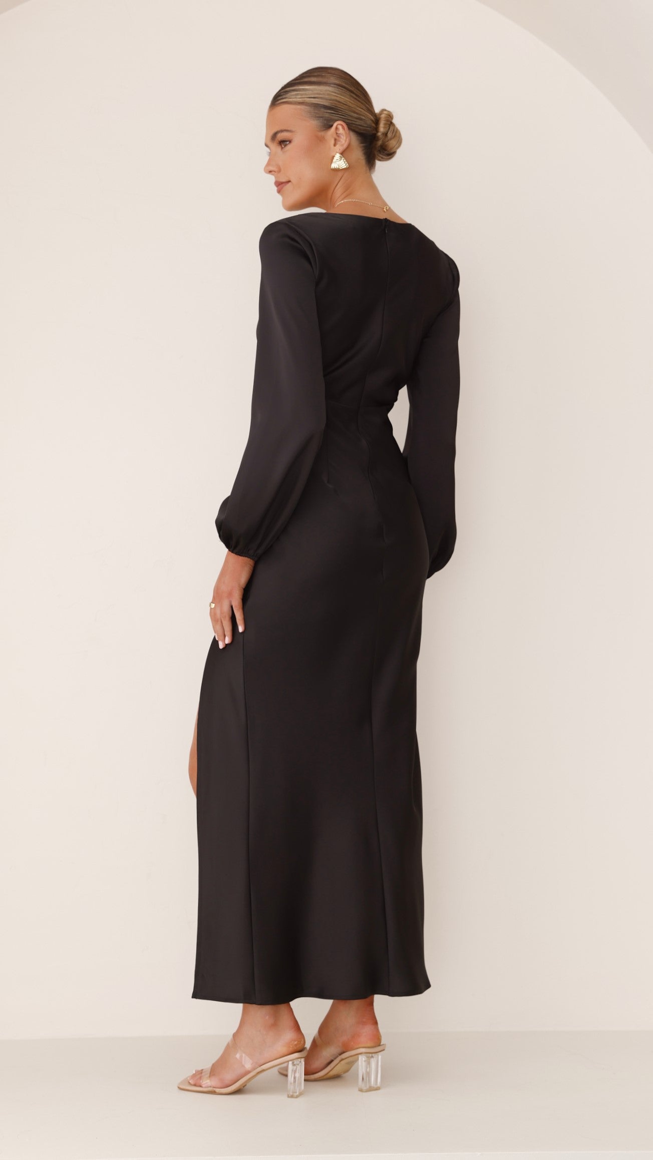 Brigitte Maxi Dress - Black