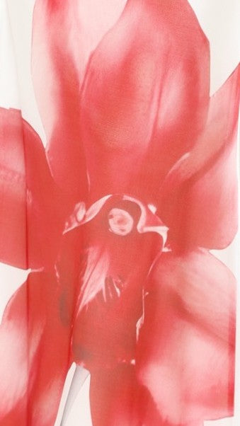 Brittani Strapless Maxi Dress - White/Red