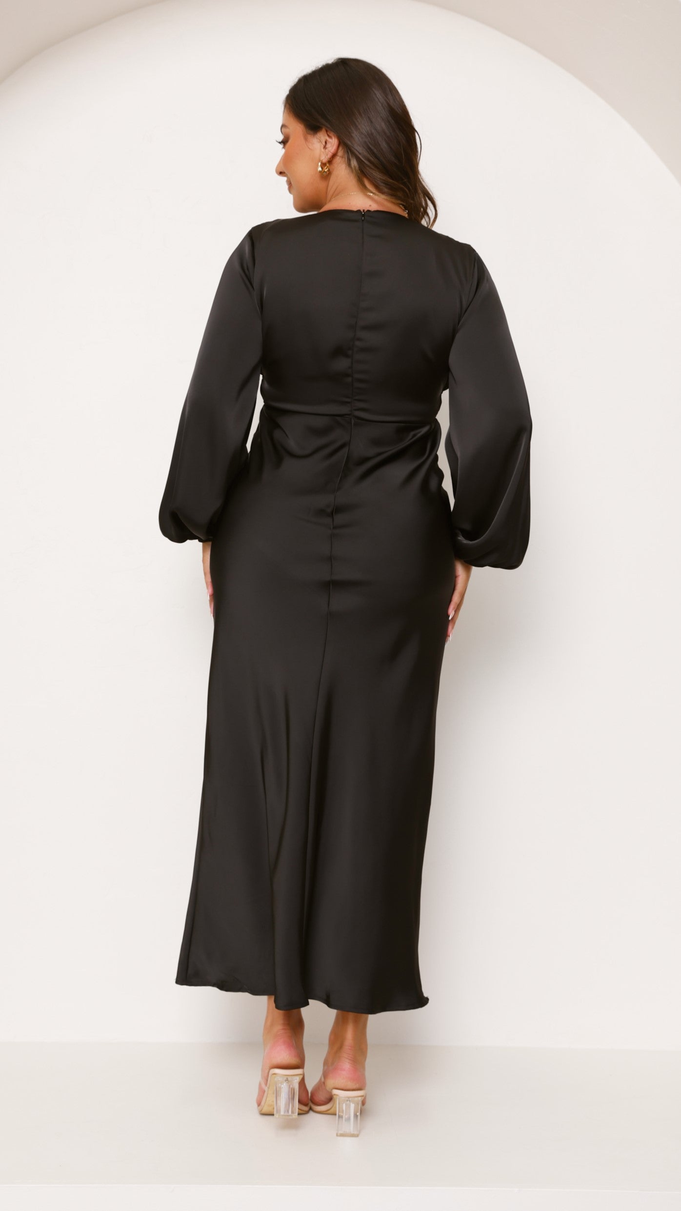 Brigitte Maxi Dress - Black