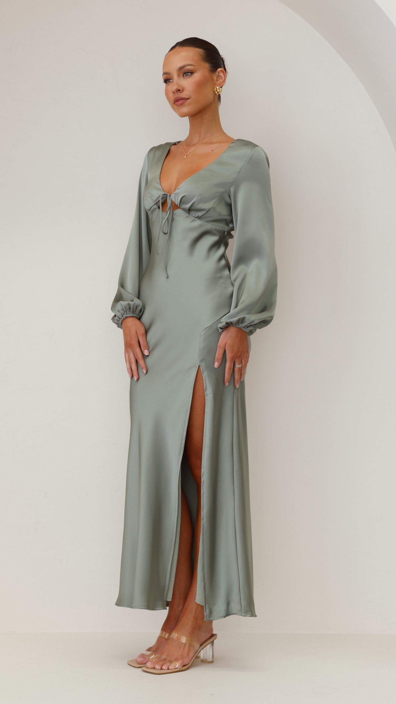 Brigitte Maxi Dress - Green