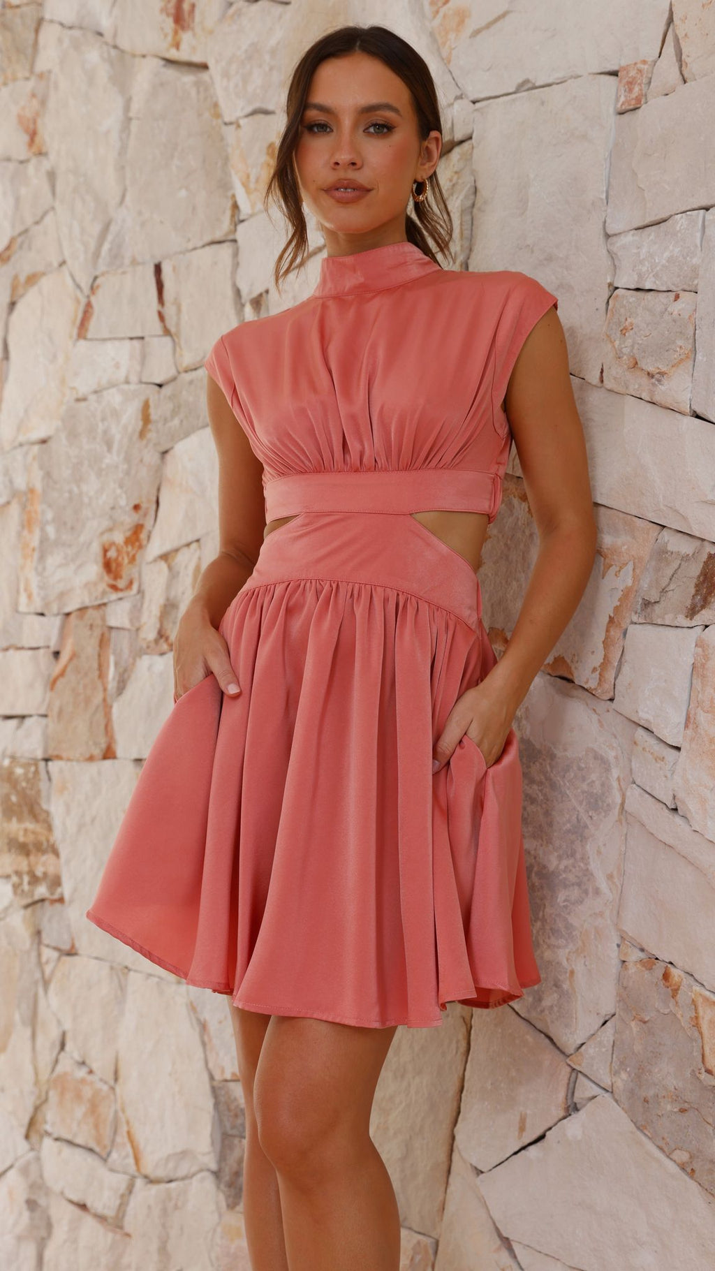 Beatrice Mini Dress - Desert