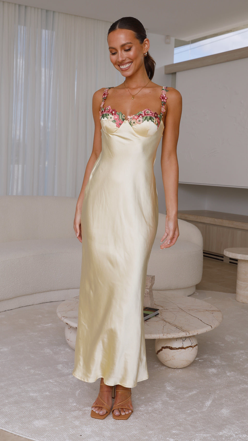 Aurora Maxi Dress - Yellow