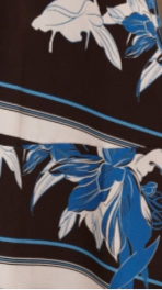 Kaethe Maxi Dress - Black/Blue